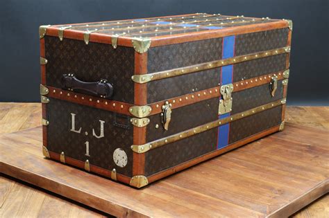 louis vuitton vintage travel trunk|vintage louis vuitton wardrobe trunk.